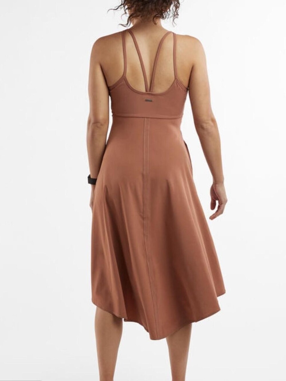 Prana Railay High Low Dress in Terracotta, XS